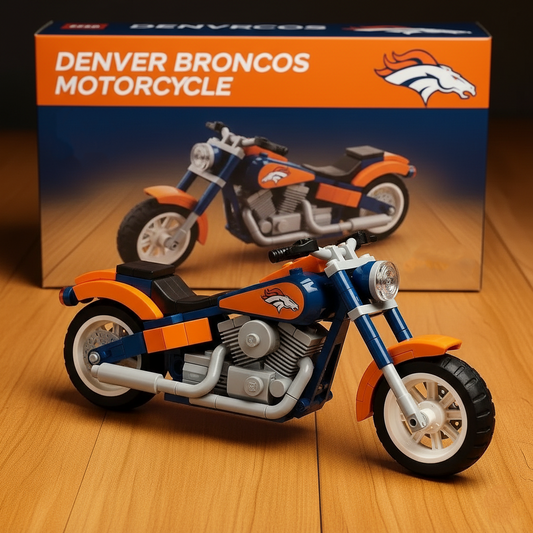 🔥Buy 2 Get 2 Free 🔥🏈NFL Team  Motorcycle- Collectible Building Blocks Series