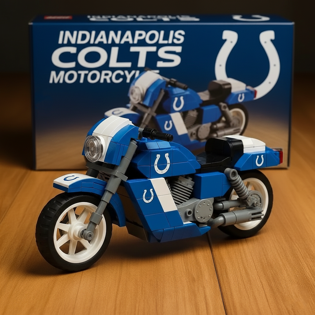 🔥Buy 2 Get 2 Free 🔥🏈NFL Team  Motorcycle- Collectible Building Blocks Series