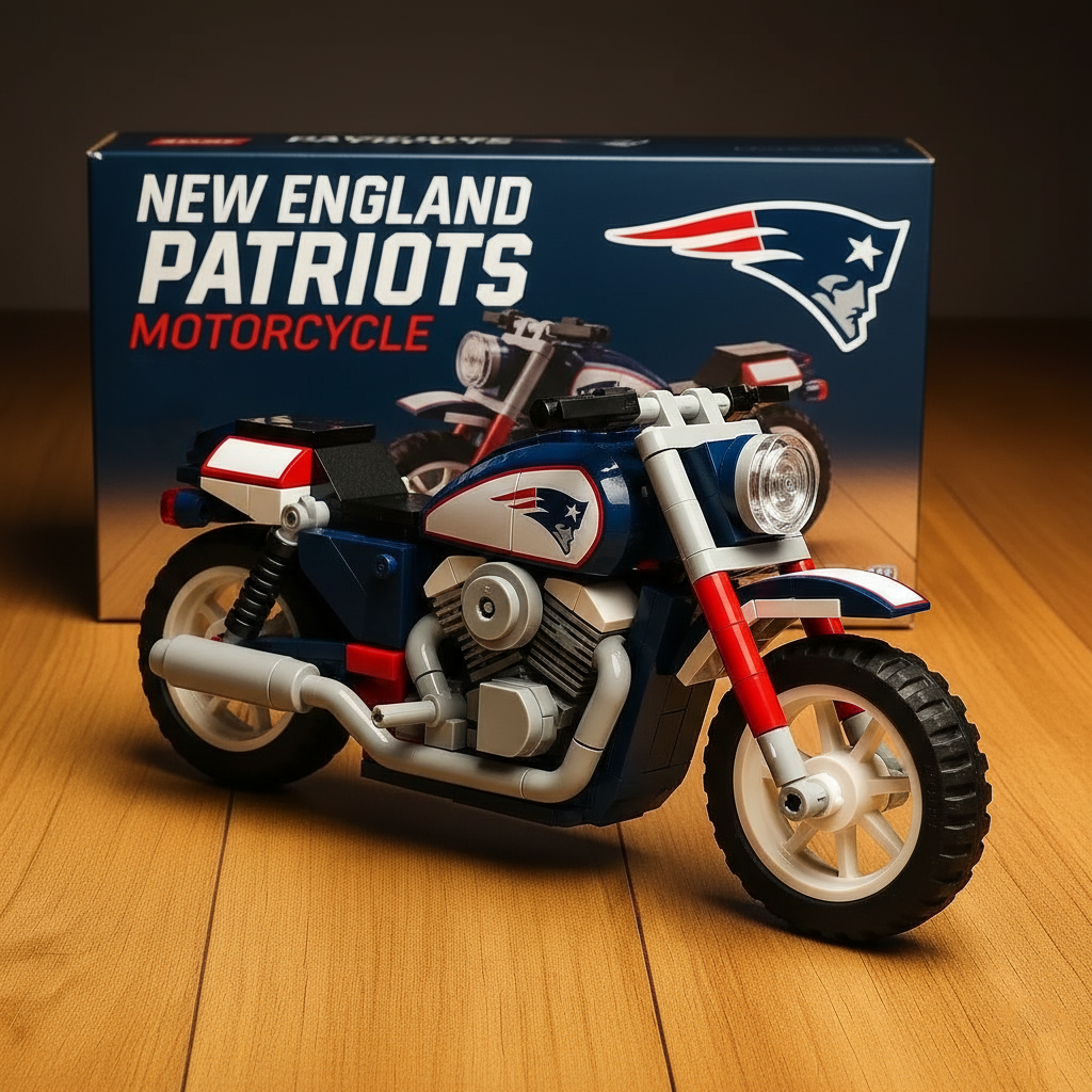 🔥Buy 2 Get 2 Free 🔥🏈NFL Team  Motorcycle- Collectible Building Blocks Series