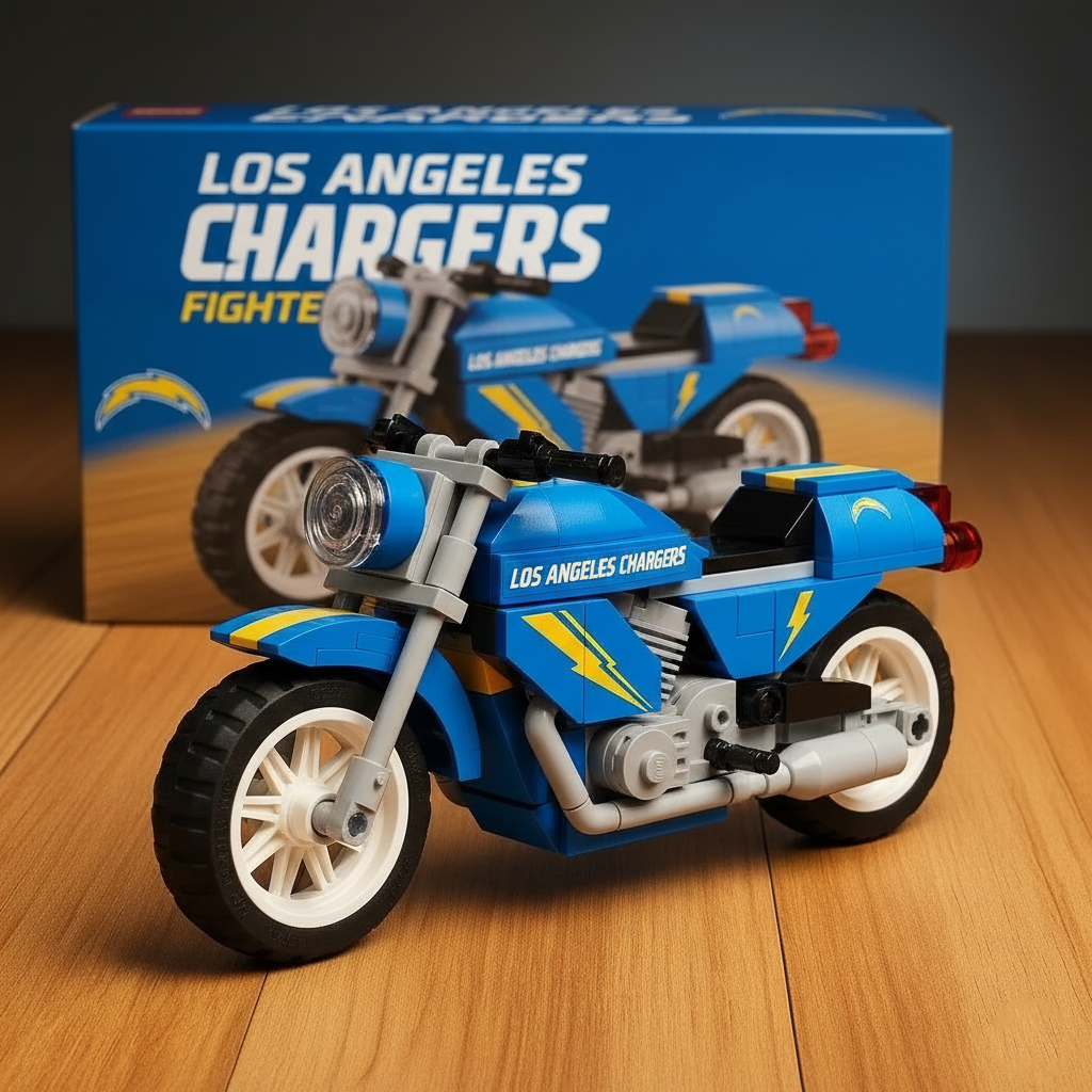 🔥Buy 2 Get 2 Free 🔥🏈NFL Team  Motorcycle- Collectible Building Blocks Series