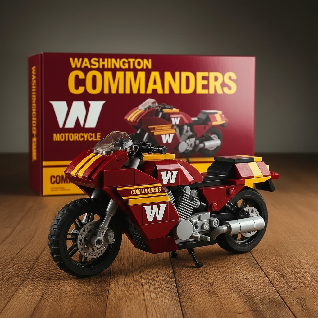 🔥Buy 2 Get 2 Free 🔥🏈NFL Team  Motorcycle- Collectible Building Blocks Series