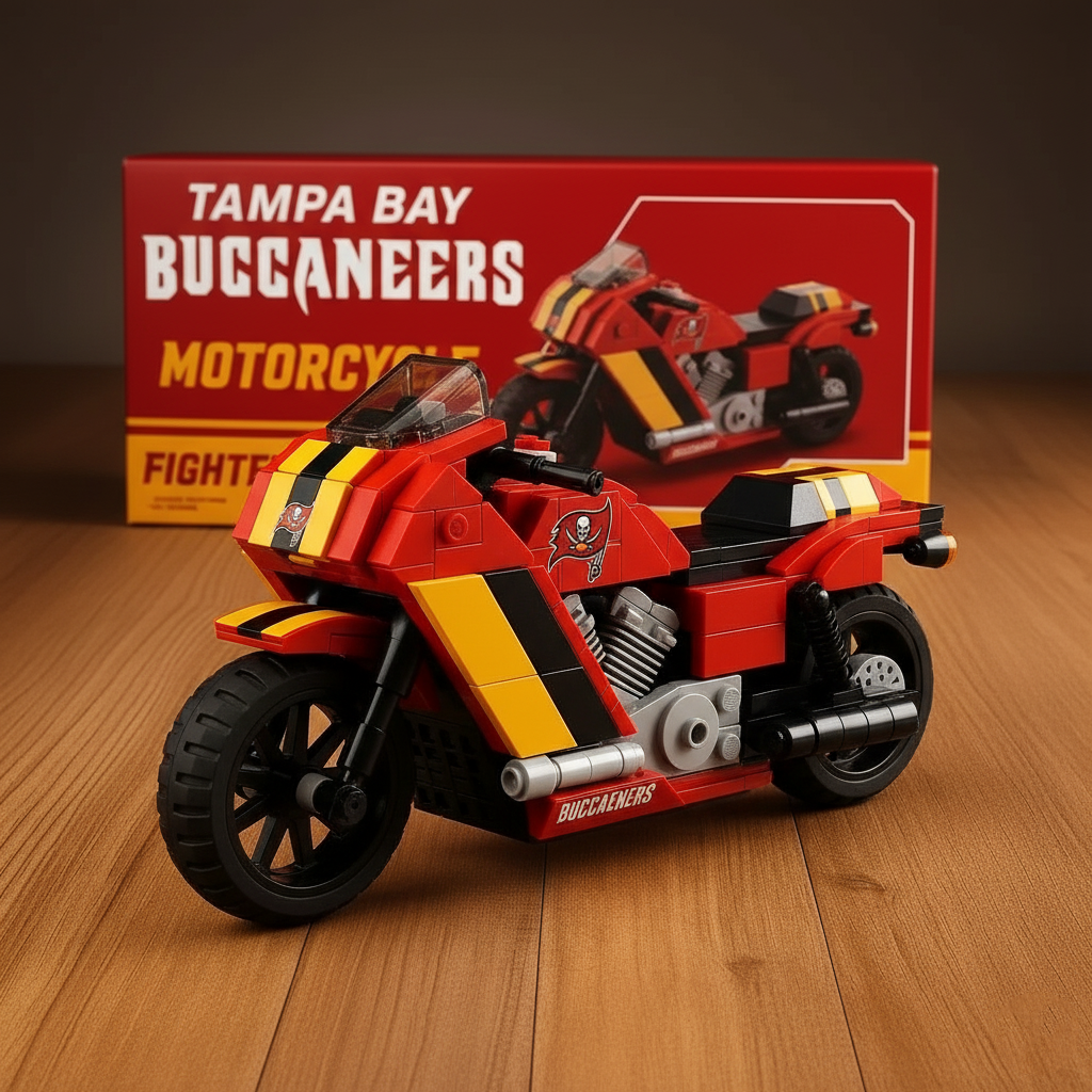 🔥Buy 2 Get 2 Free 🔥🏈NFL Team  Motorcycle- Collectible Building Blocks Series