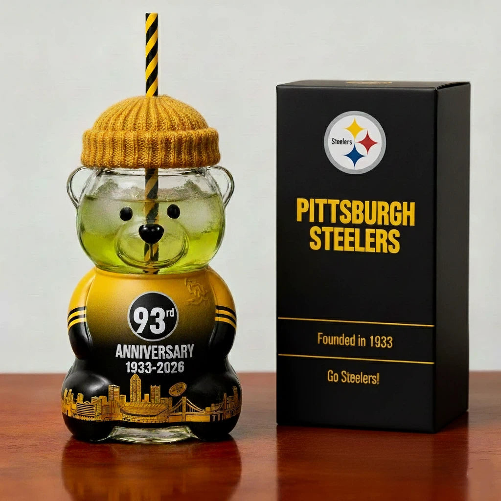 Pittsburgh Steelers 2026 Anniversary Bear Drinkware