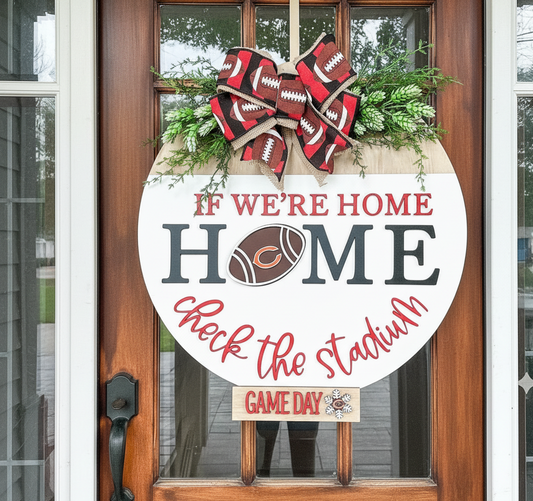 Chicago Bears Seasonal Door Hanger