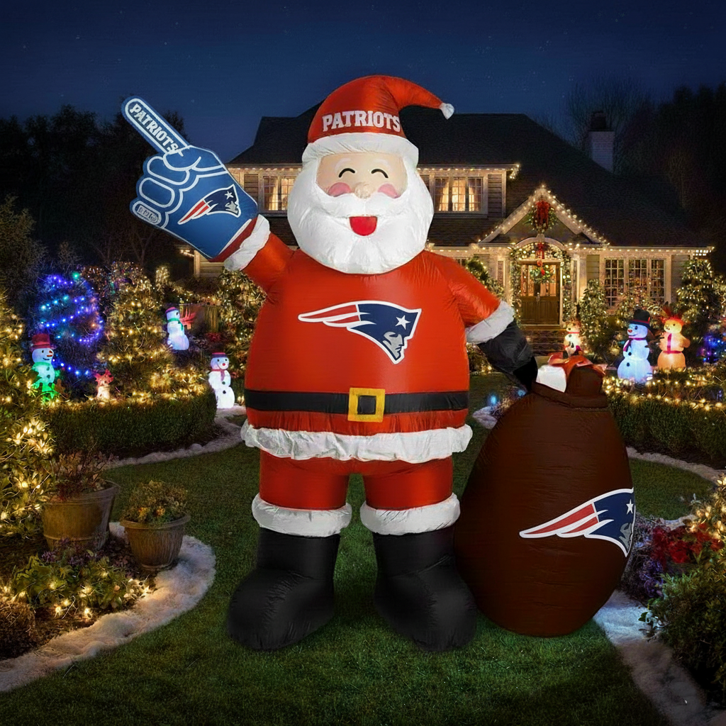 Inflatable Santa Claus - Festive Holiday Lawn Decoration