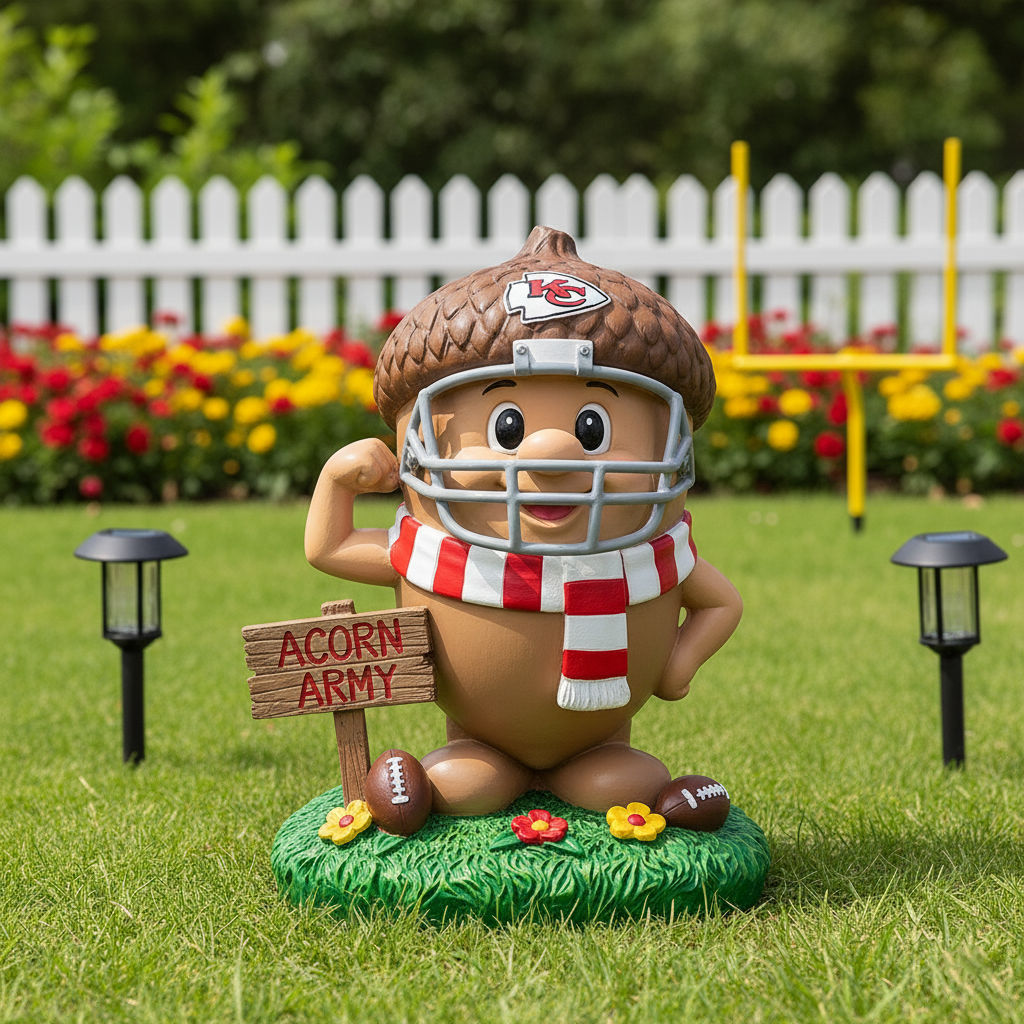 Kansas City Chiefs Garden Gnome Collection