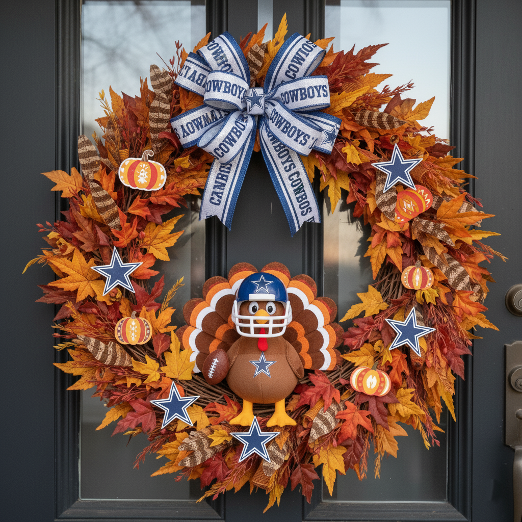 2025 Football Team Thanksgiving Wreath Collection