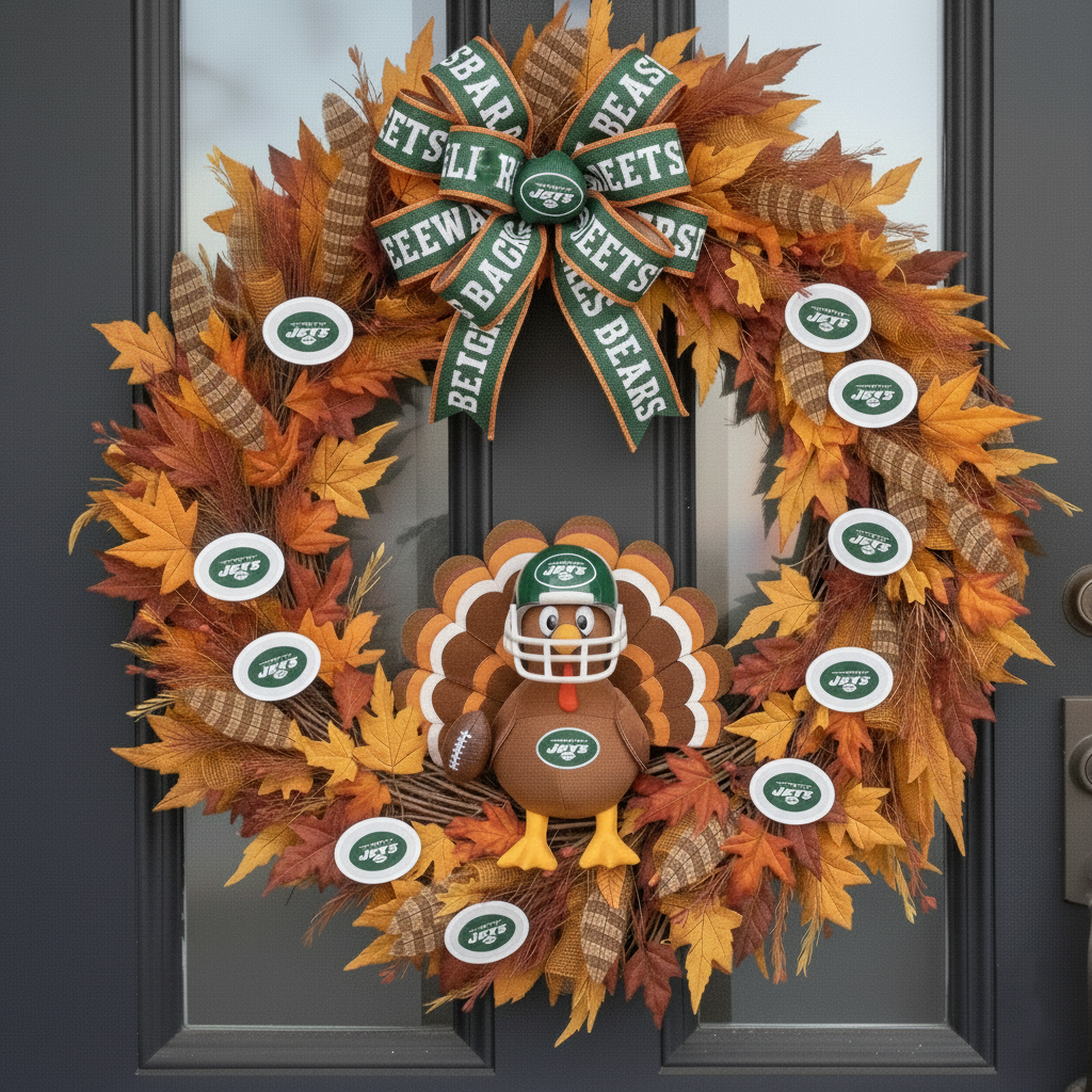 2025 Football Team Thanksgiving Wreath Collection