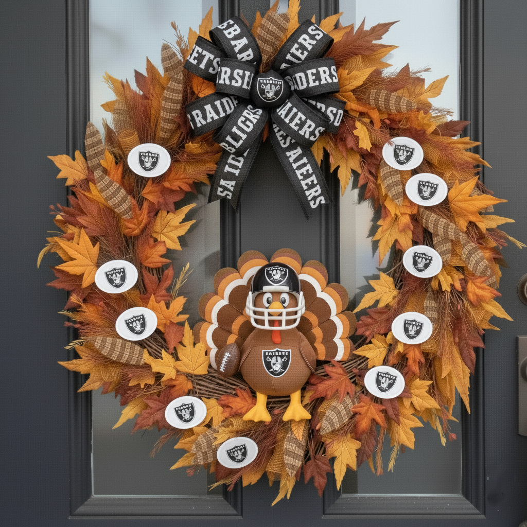 2025 Football Team Thanksgiving Wreath Collection