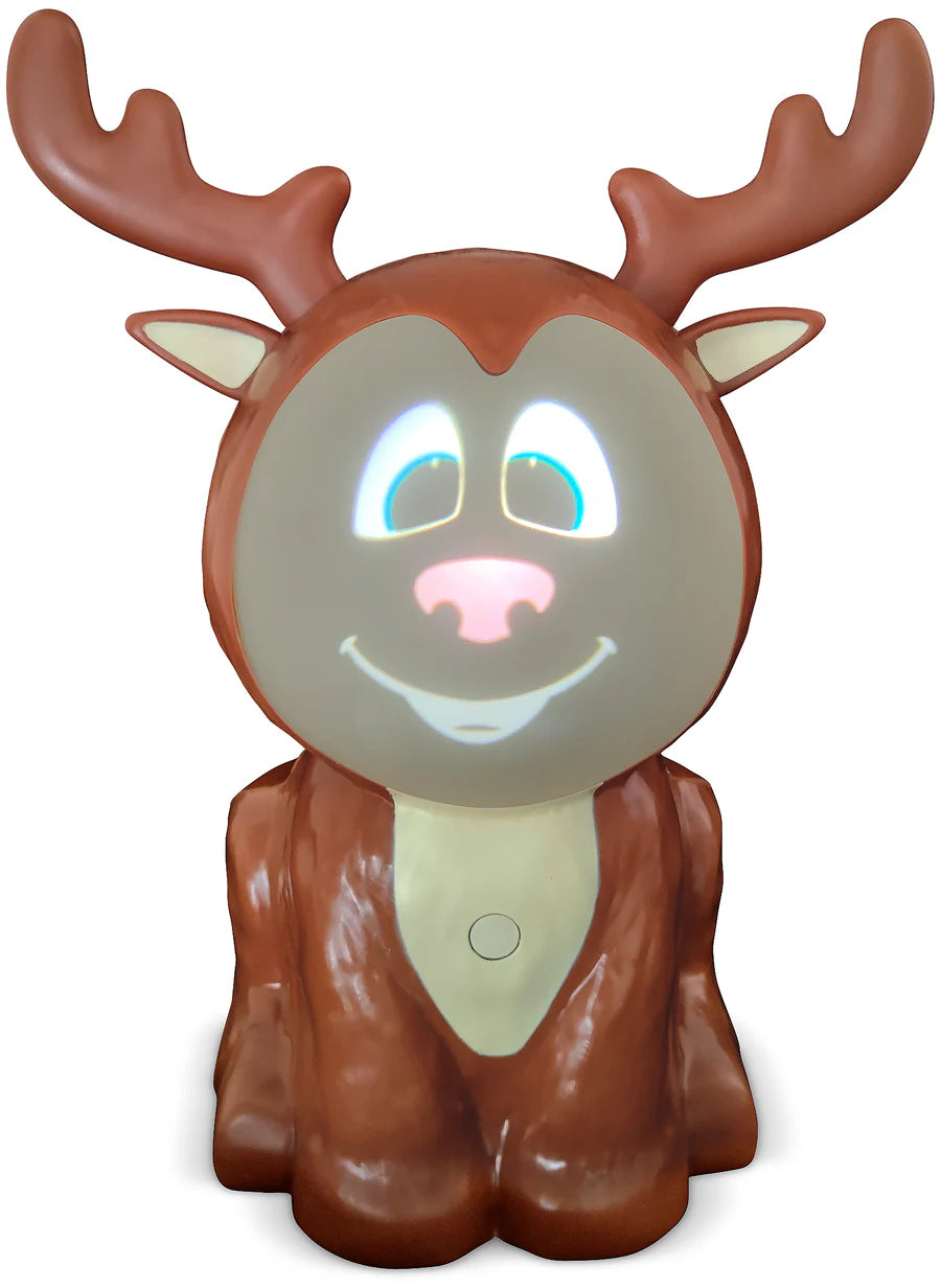 ⛄️ Talking Animated Blink Snowman with Built in Projector & Speaker Plug'n Play🎄