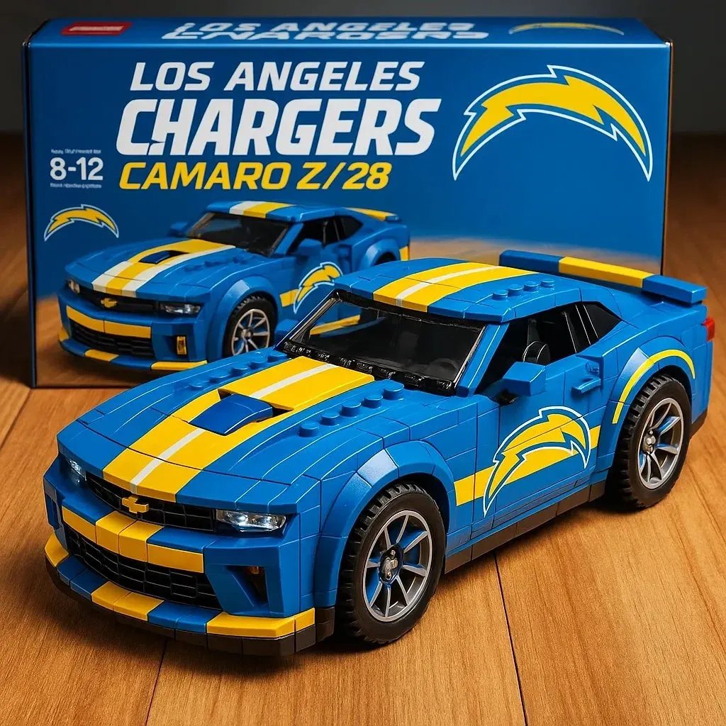 🔥Buy 2 Get 2 Free 🔥 -Limited Edition🏈Football Team Camaro Z/28 Building Block