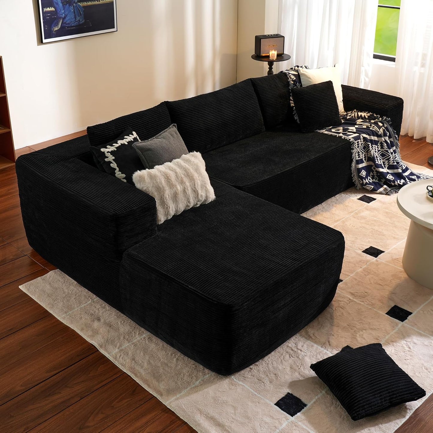 💥Last Day $33.99! 🔥2025 Minimalist L-Shape Couch