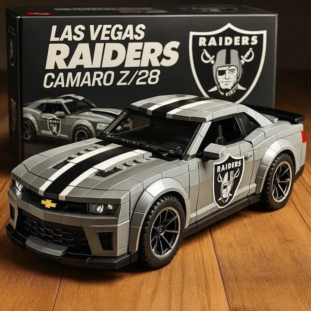 🔥Buy 2 Get 2 Free 🔥 -Limited Edition🏈Football Team Camaro Z/28 Building Block