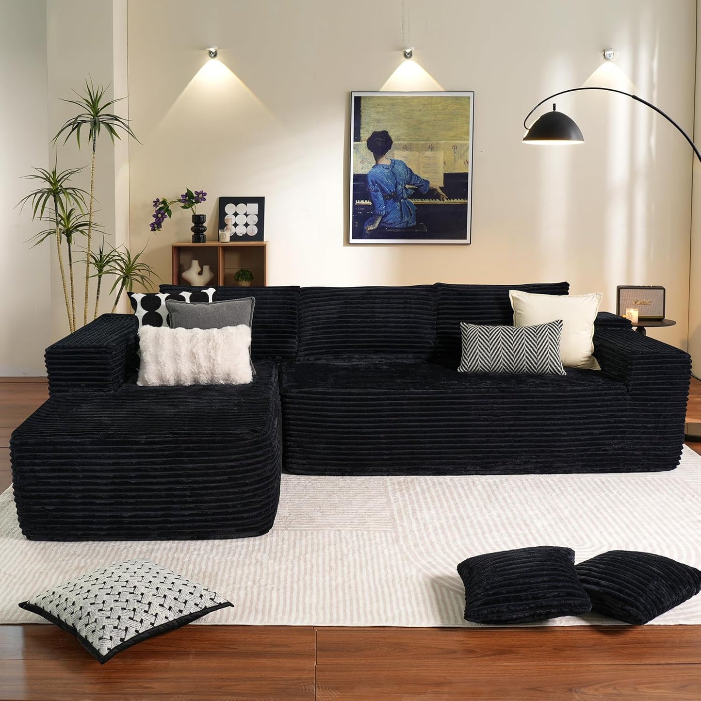 💥Last Day $33.99! 🔥2025 Minimalist L-Shape Couch