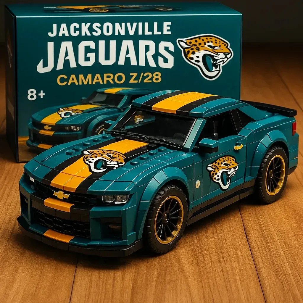 🔥Buy 2 Get 2 Free 🔥 -Limited Edition🏈Football Team Camaro Z/28 Building Block