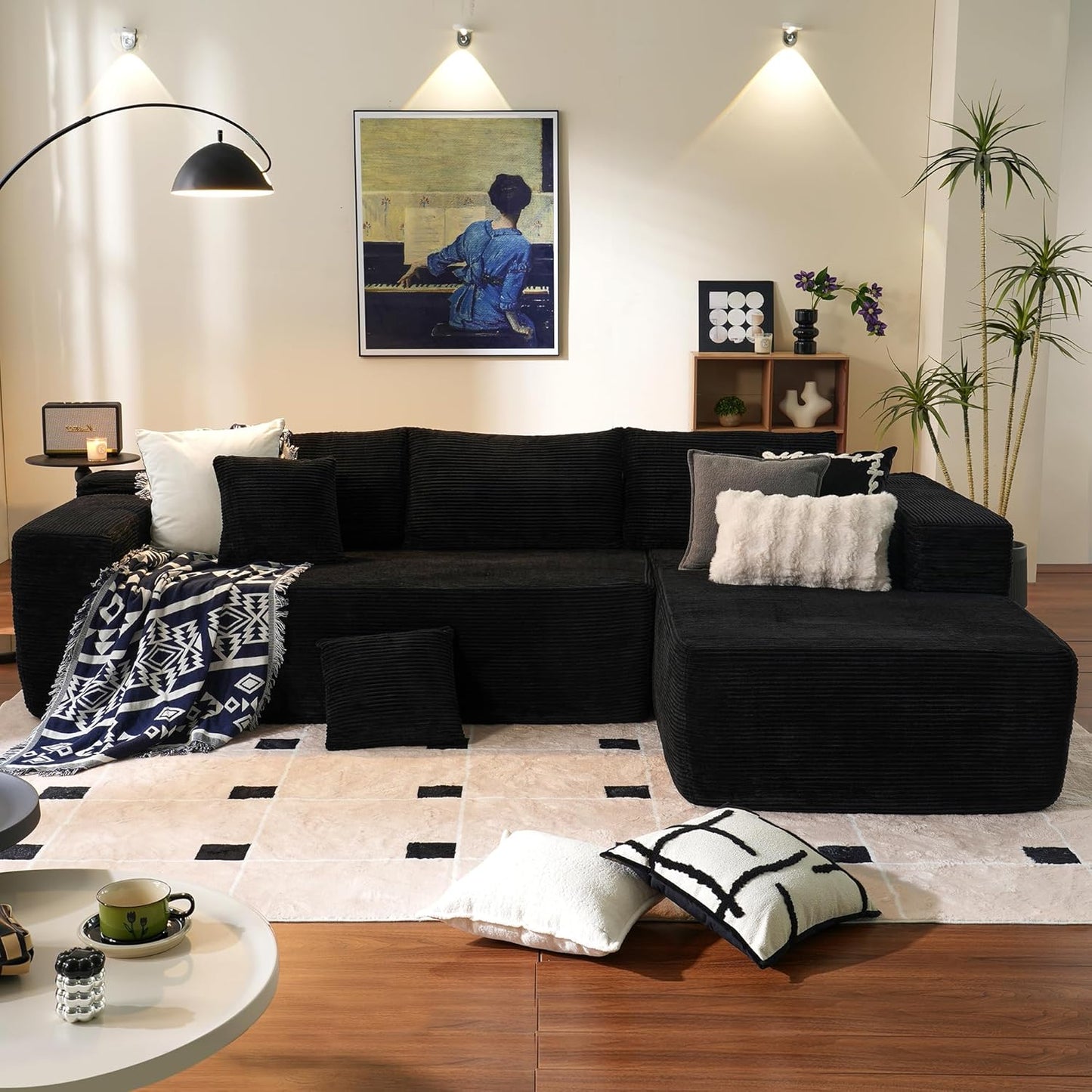 💥Last Day $33.99! 🔥2025 Minimalist L-Shape Couch