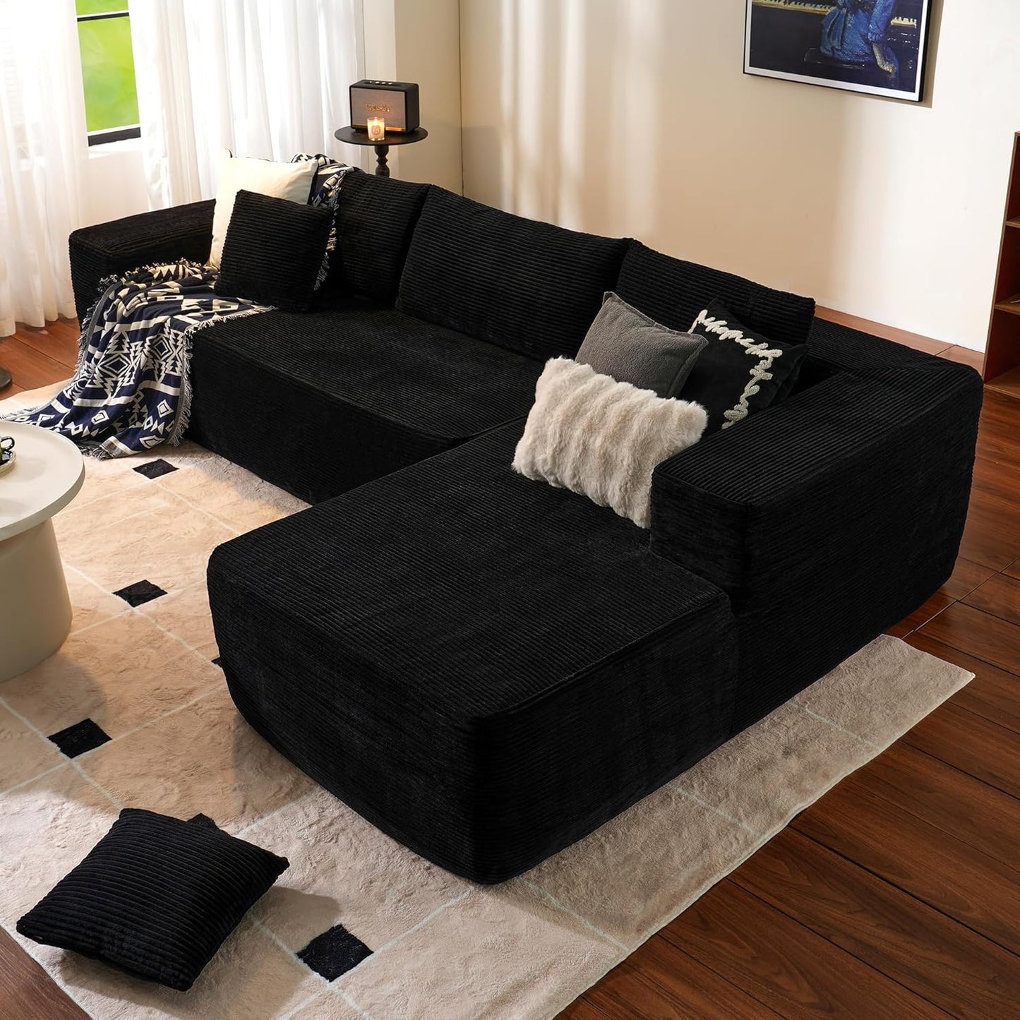 💥Last Day $33.99! 🔥2025 Minimalist L-Shape Couch