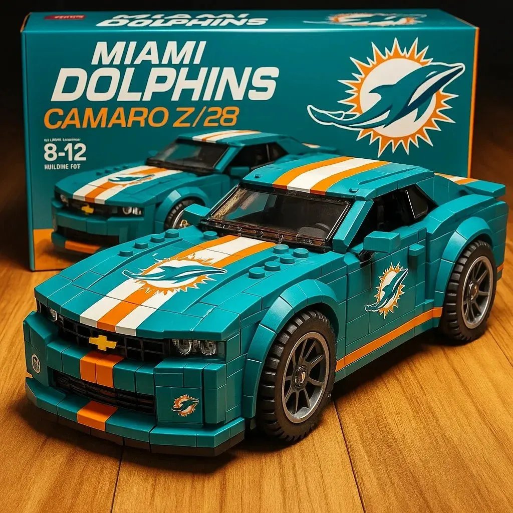 🔥Buy 2 Get 2 Free 🔥 -Limited Edition🏈Football Team Camaro Z/28 Building Block