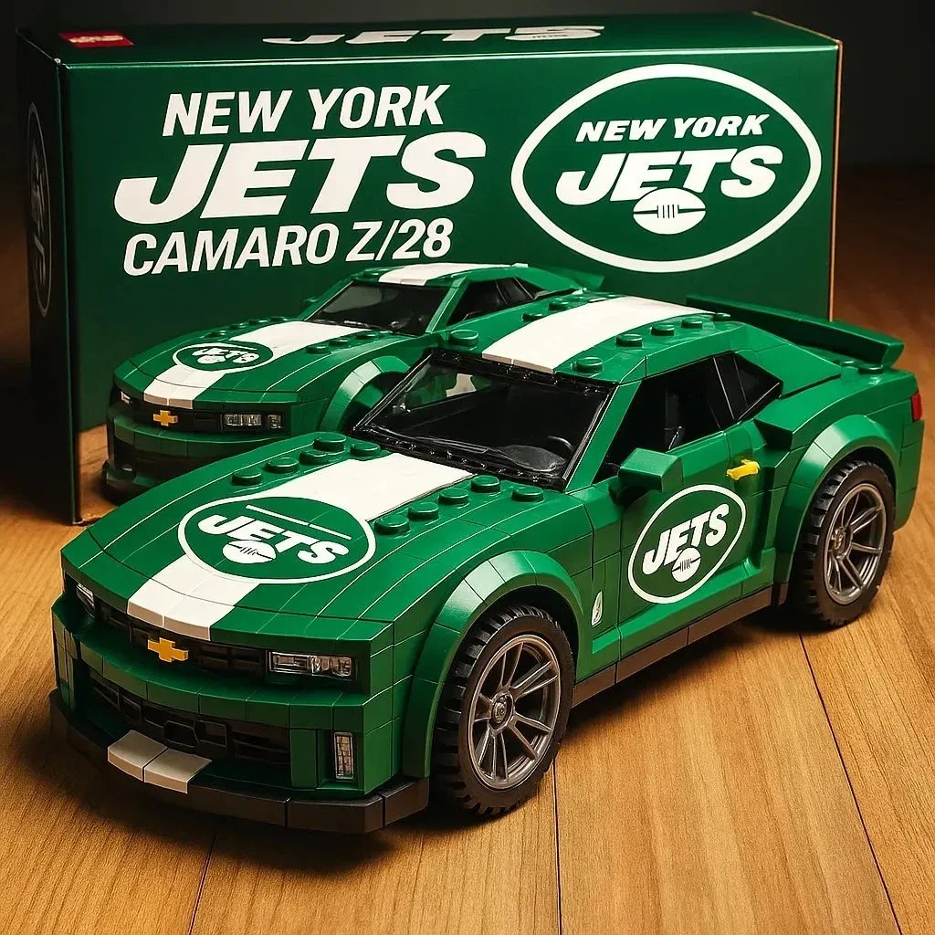 🔥Buy 2 Get 2 Free 🔥 -Limited Edition🏈Football Team Camaro Z/28 Building Block