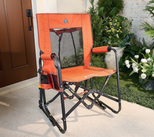 💝Black Friday Sale💝Buy 2 get 4 free,Buy 6 for only $43.98💥GCI Outdoor Pack Away Portable Rocking Chair✅350-lb Weight Capacity