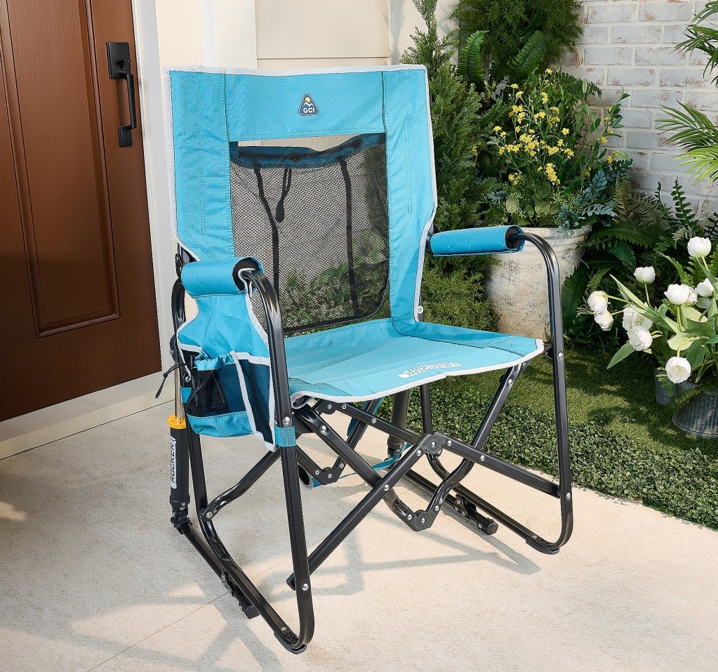 💝Black Friday Sale💝Buy 2 get 4 free,Buy 6 for only $43.98💥GCI Outdoor Pack Away Portable Rocking Chair✅350-lb Weight Capacity