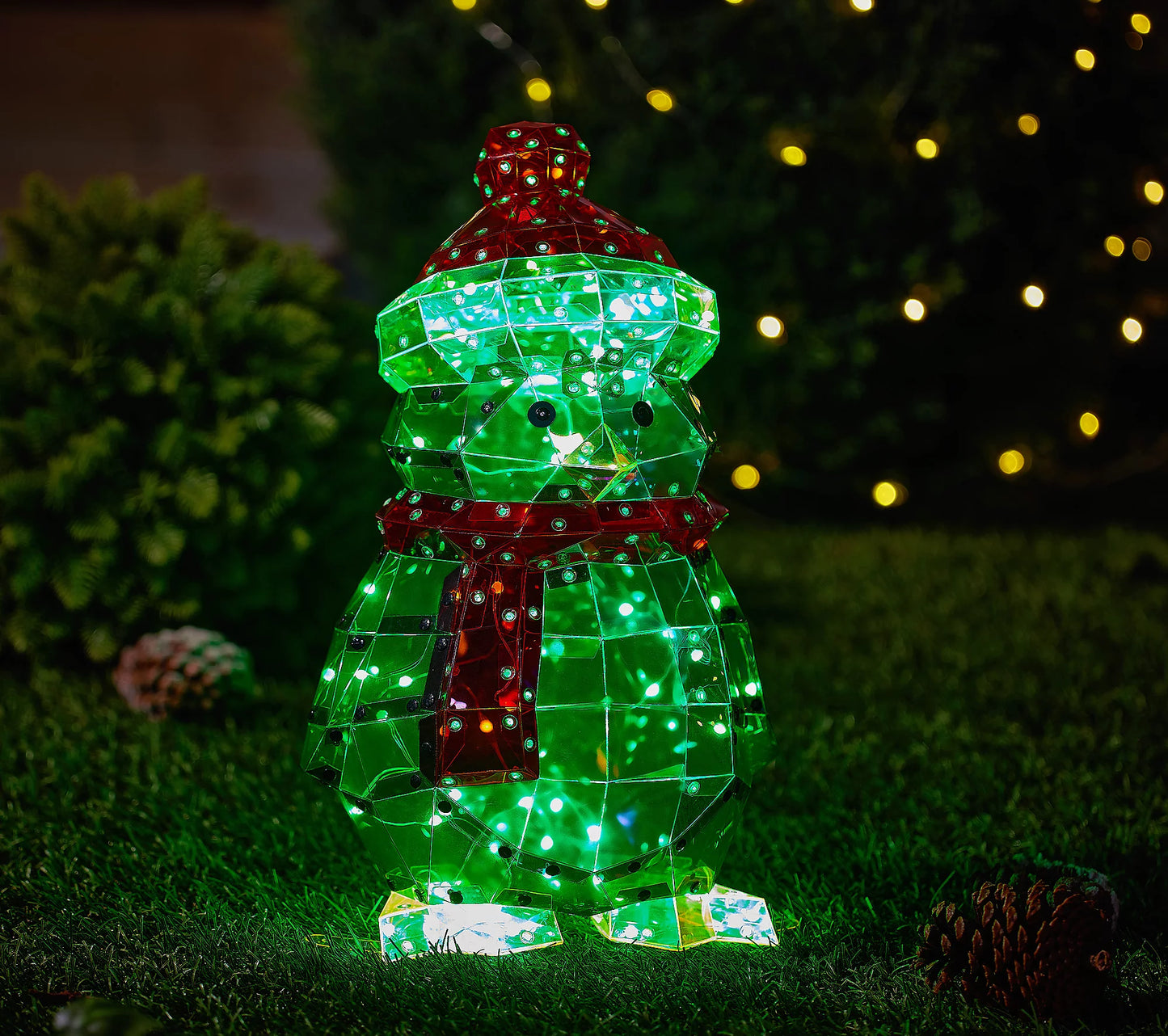 🎅 Early Christmas Sale 🎅✨Halloween/Christmas Regular Holographic In/Outdoor Figure with Remote