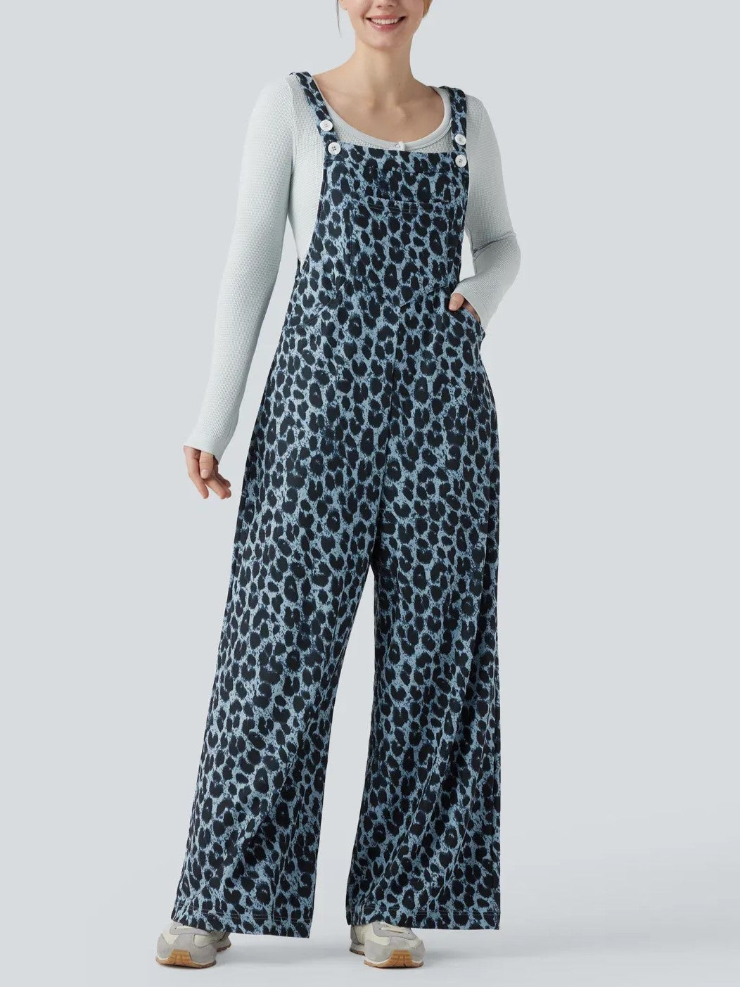 Women's Leopard Print Overalls (Buy 2 Free Shipping)