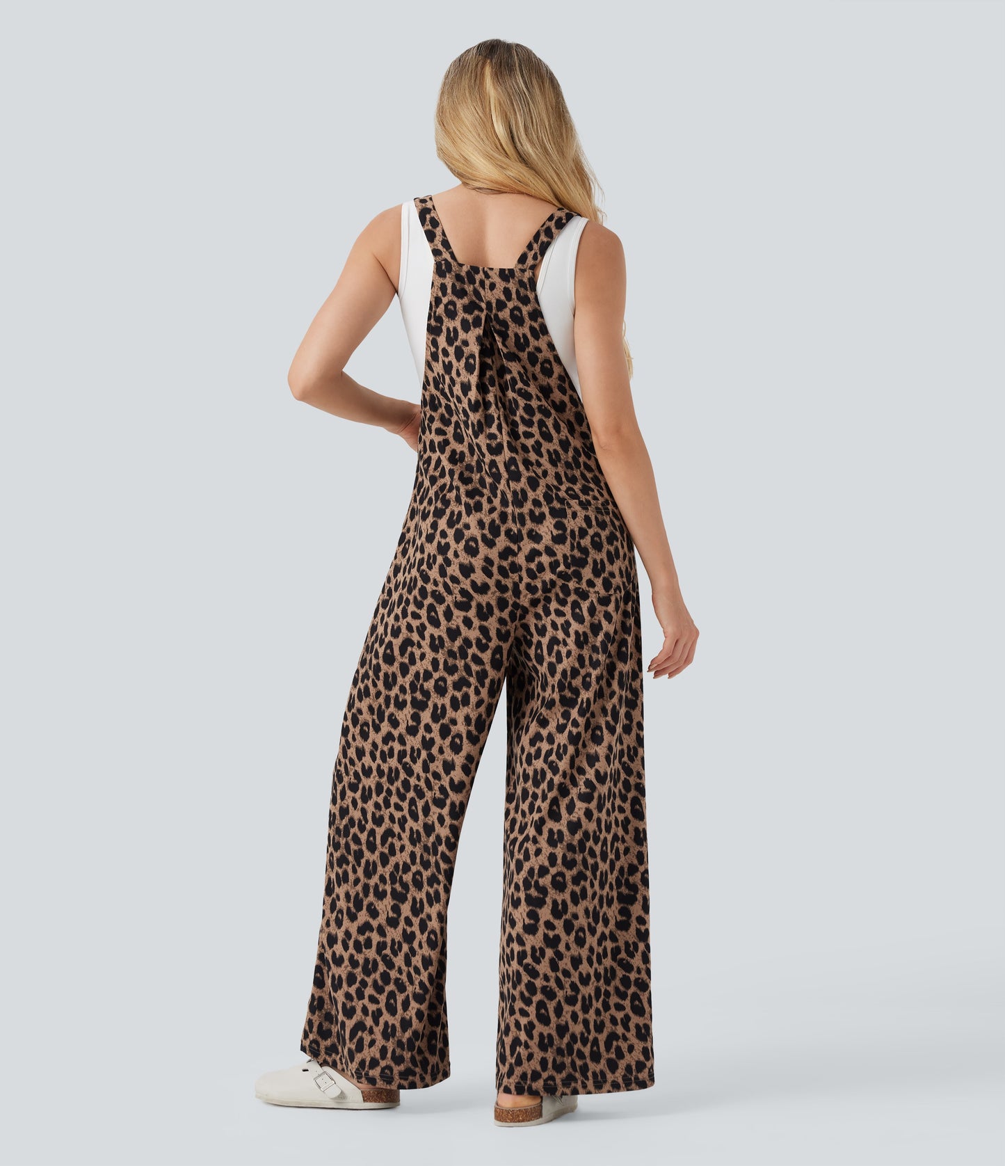 Women's Leopard Print Overalls (Buy 2 Free Shipping)
